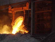 Slag in steel plant